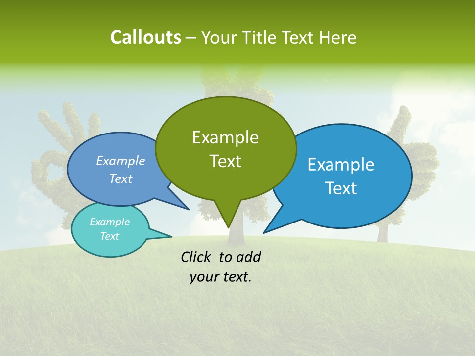 Good Environment Victory PowerPoint Template