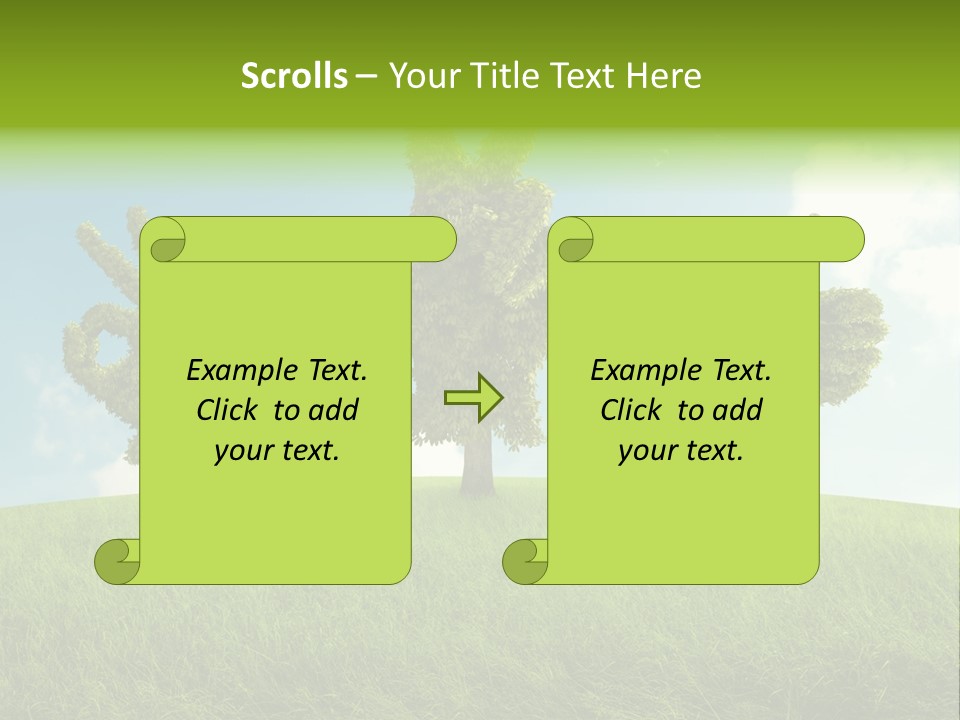 Good Environment Victory PowerPoint Template