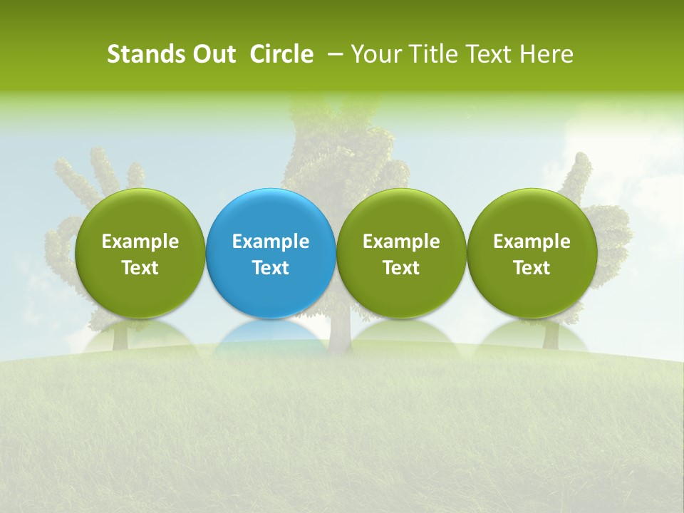 Good Environment Victory PowerPoint Template