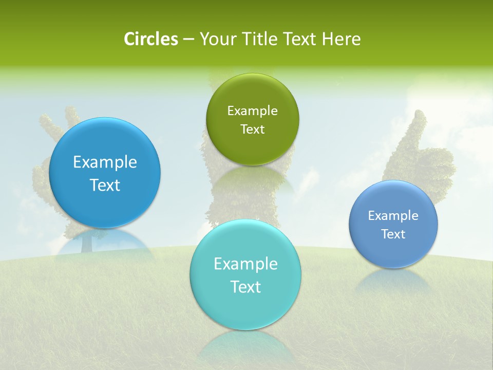 Good Environment Victory PowerPoint Template