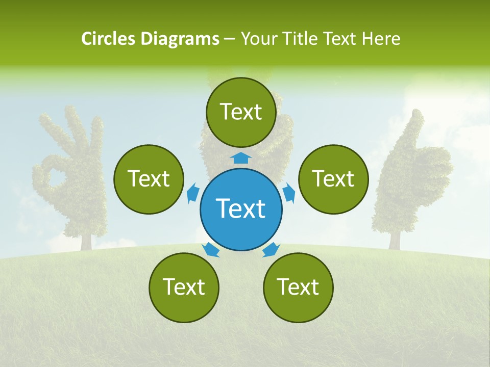 Good Environment Victory PowerPoint Template