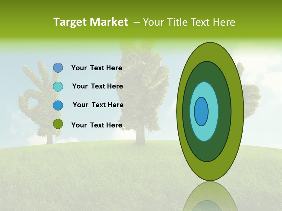 Good Environment Victory PowerPoint Template