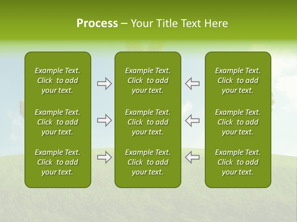 Good Environment Victory PowerPoint Template