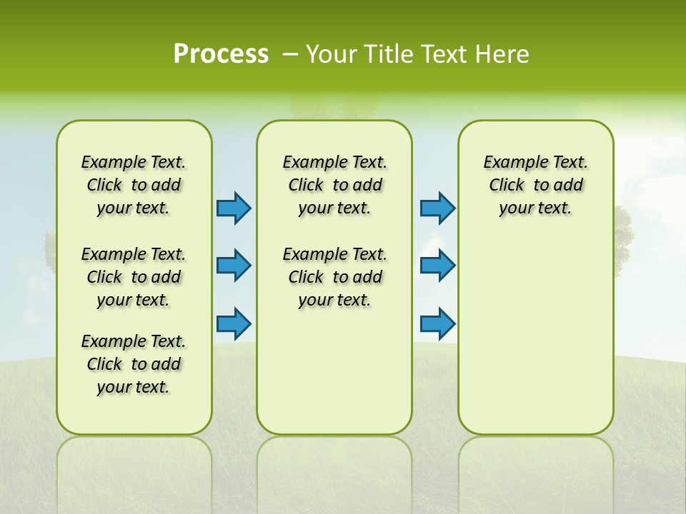 Good Environment Victory PowerPoint Template