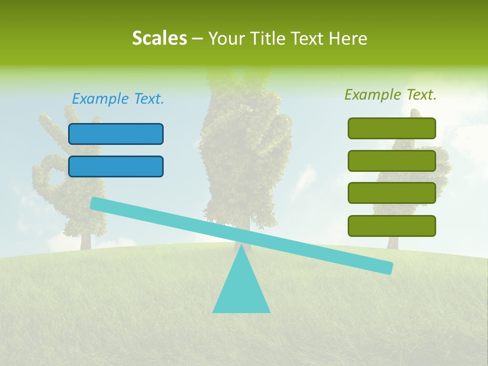 Good Environment Victory PowerPoint Template