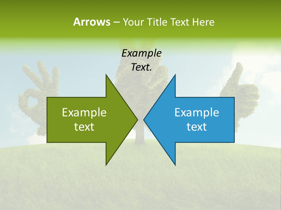 Good Environment Victory PowerPoint Template