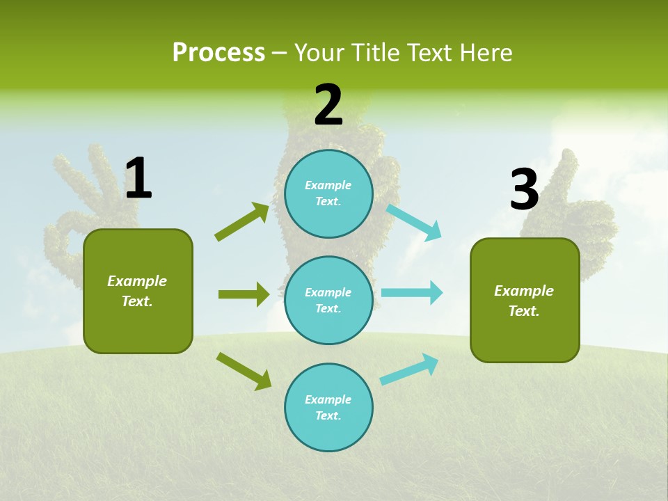 Good Environment Victory PowerPoint Template