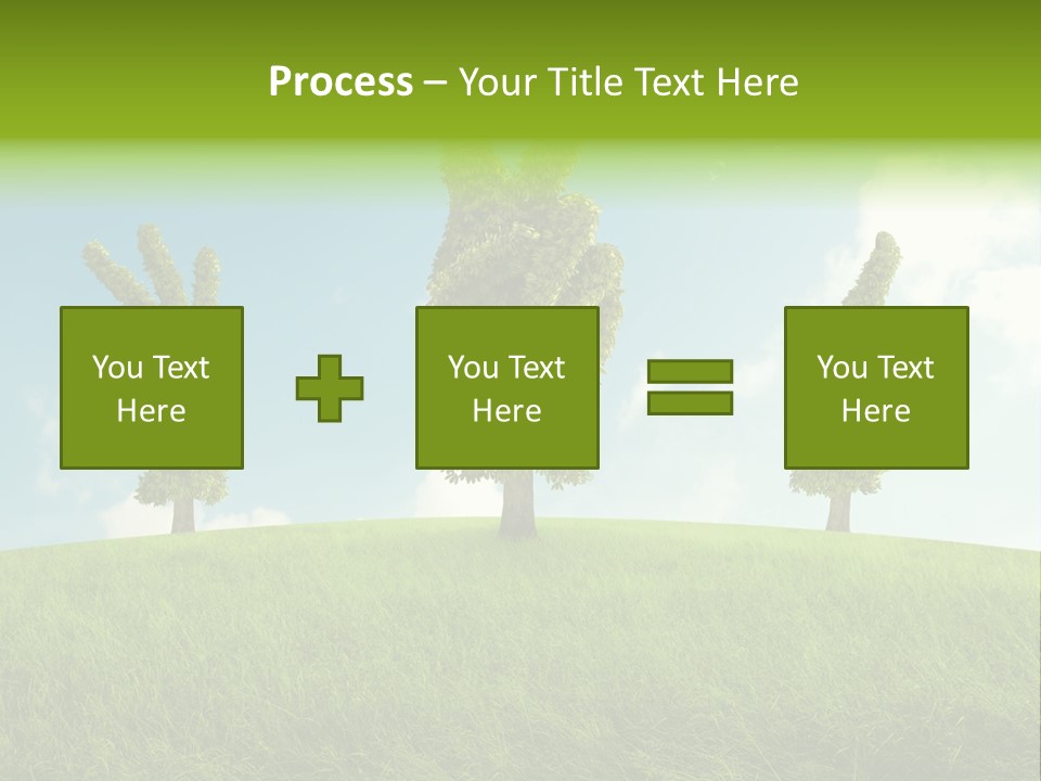 Good Environment Victory PowerPoint Template