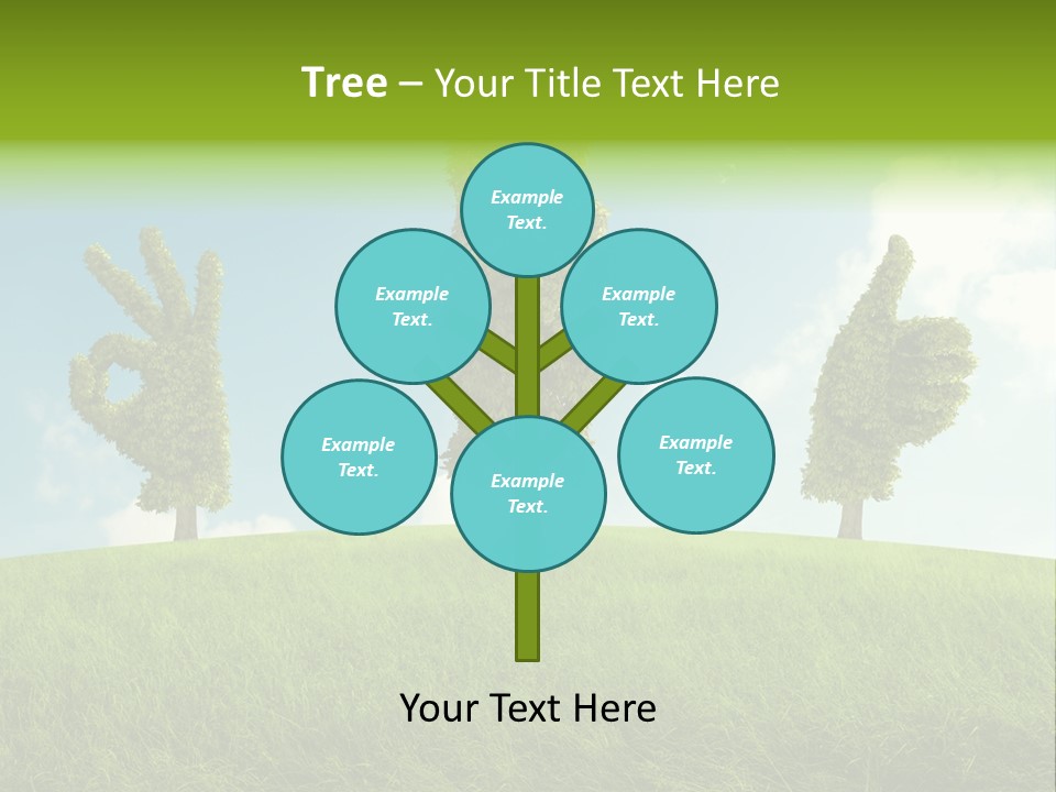 Good Environment Victory PowerPoint Template