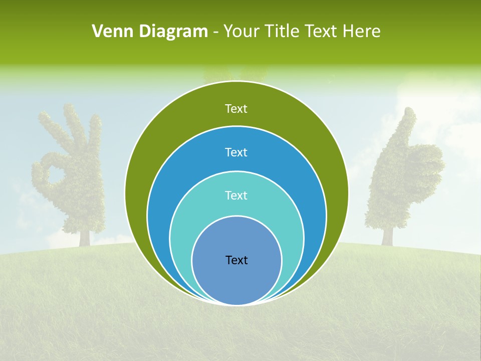 Good Environment Victory PowerPoint Template