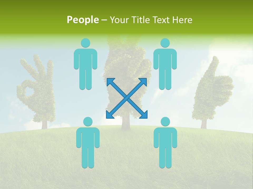 Good Environment Victory PowerPoint Template