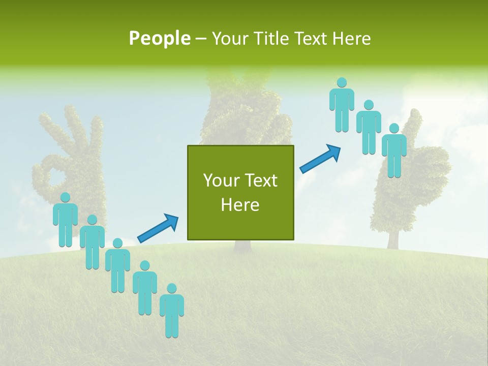 Good Environment Victory PowerPoint Template