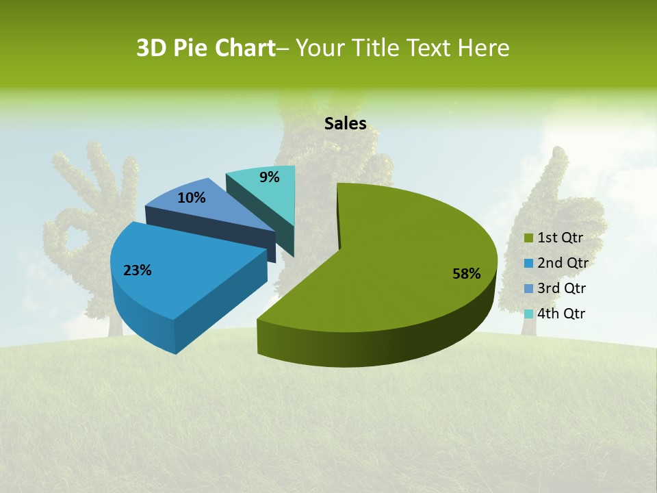 Good Environment Victory PowerPoint Template
