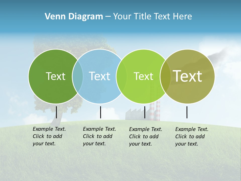 Smoke Toxics Tree Gesture PowerPoint Template