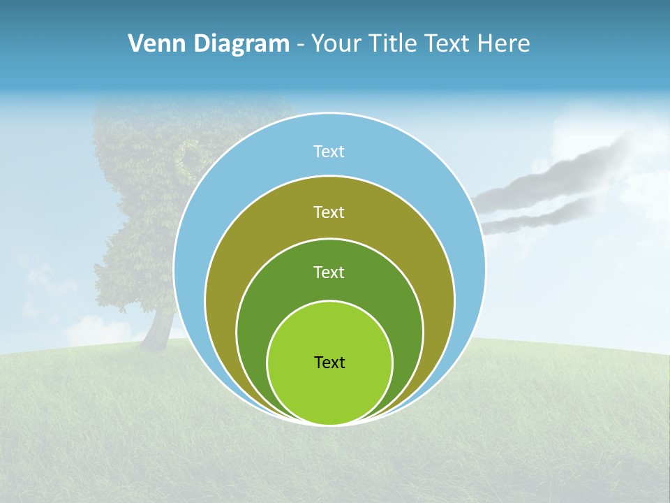 Smoke Toxics Tree Gesture PowerPoint Template