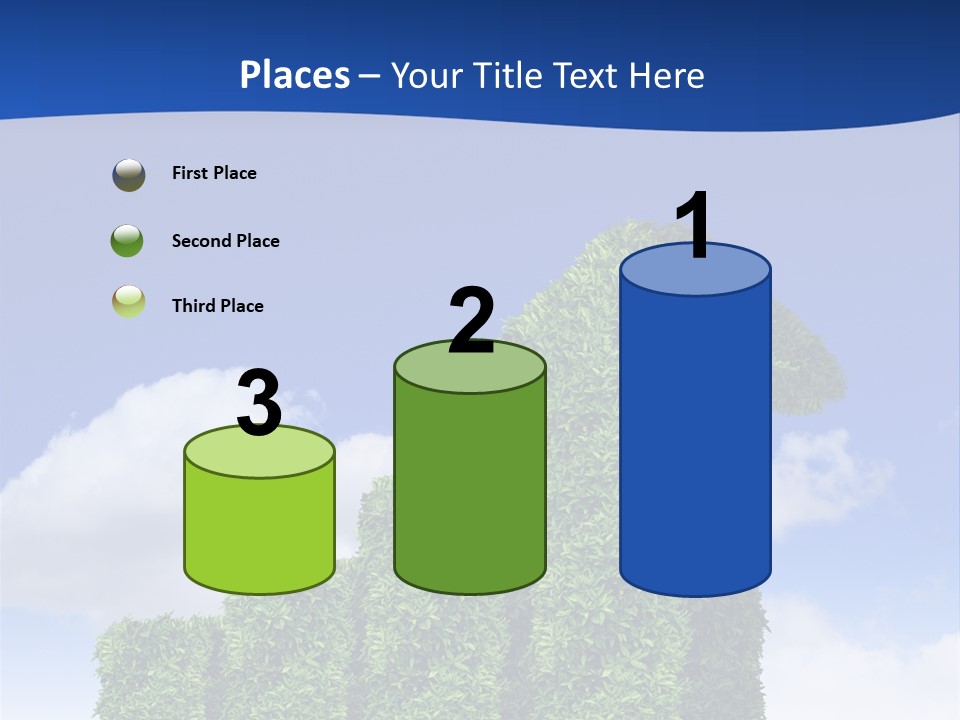 Ball Tree Landscape PowerPoint Template