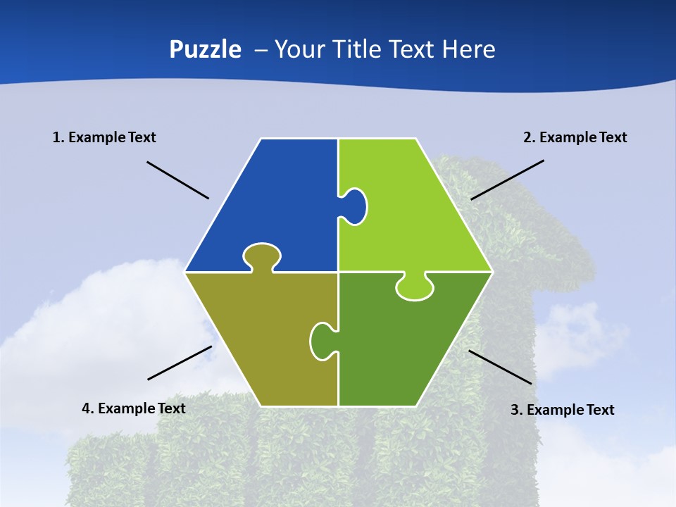 Ball Tree Landscape PowerPoint Template