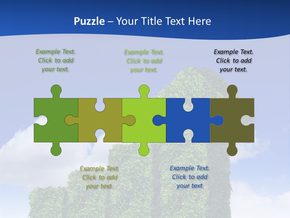 Ball Tree Landscape PowerPoint Template