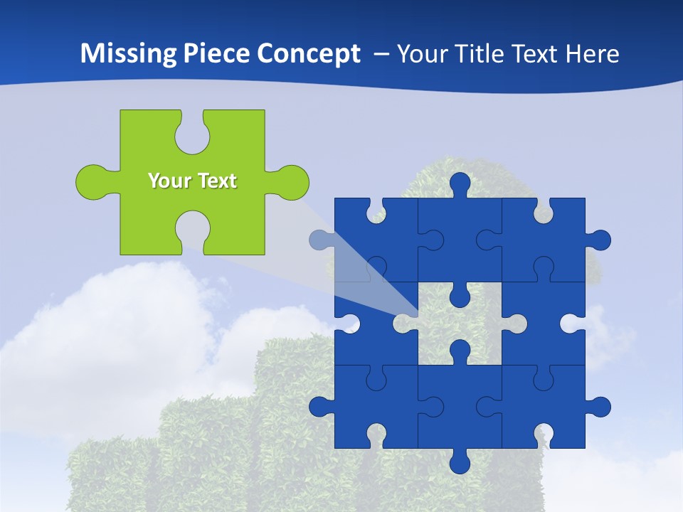 Ball Tree Landscape PowerPoint Template