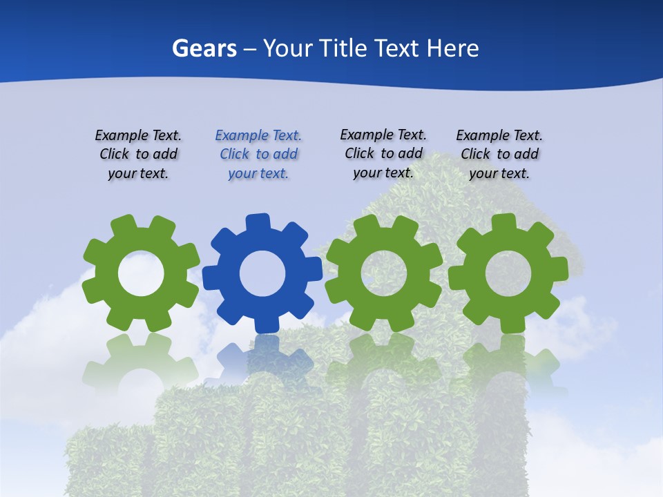 Ball Tree Landscape PowerPoint Template