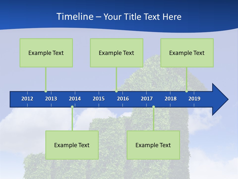 Ball Tree Landscape PowerPoint Template