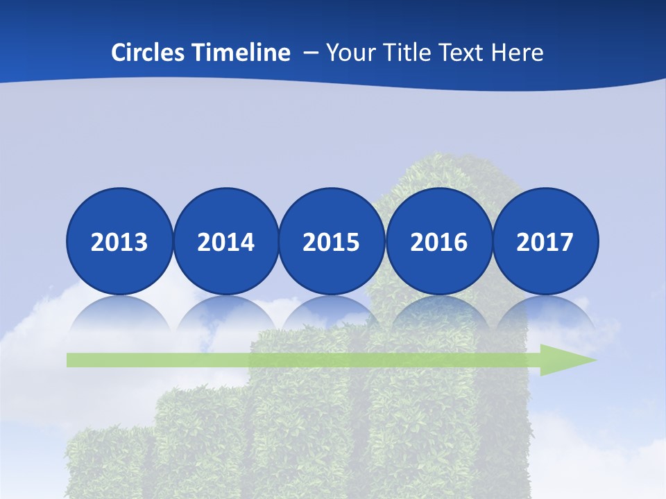 Ball Tree Landscape PowerPoint Template