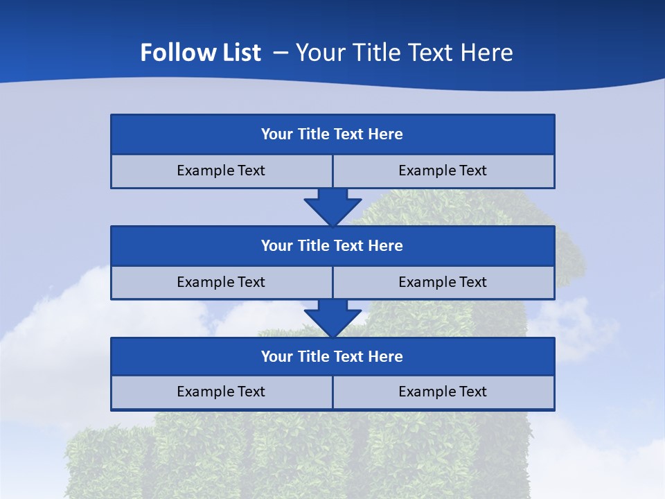 Ball Tree Landscape PowerPoint Template