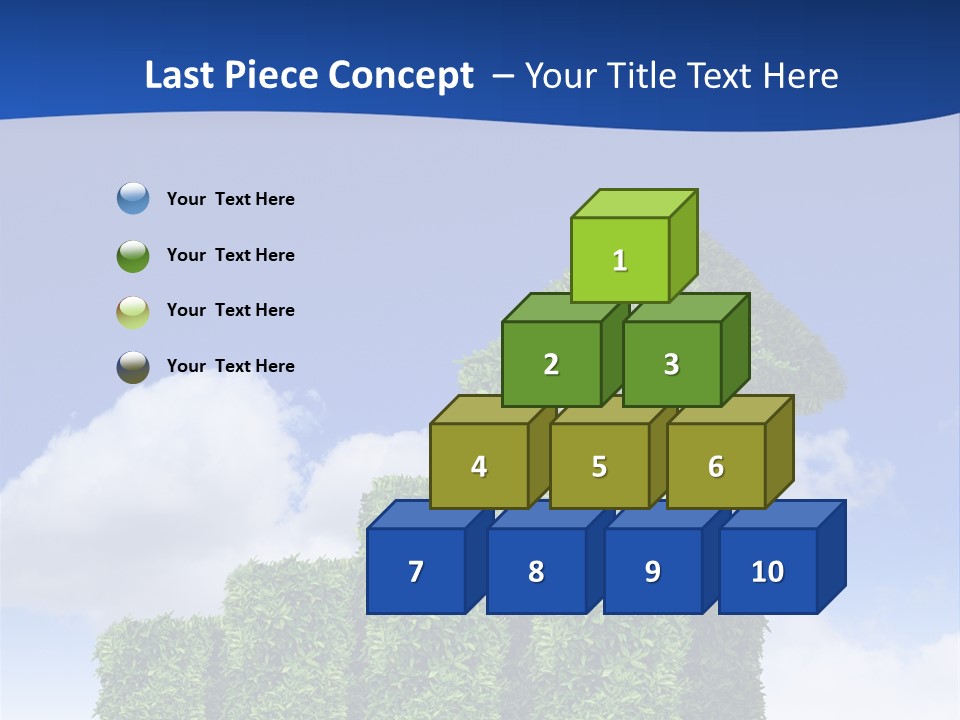 Ball Tree Landscape PowerPoint Template