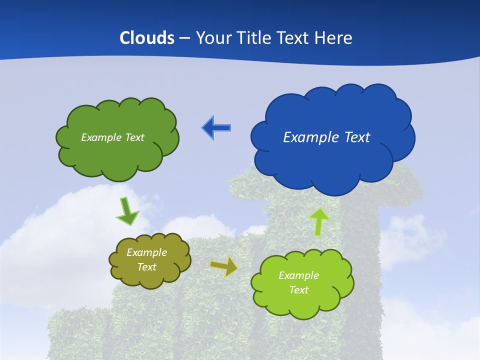 Ball Tree Landscape PowerPoint Template