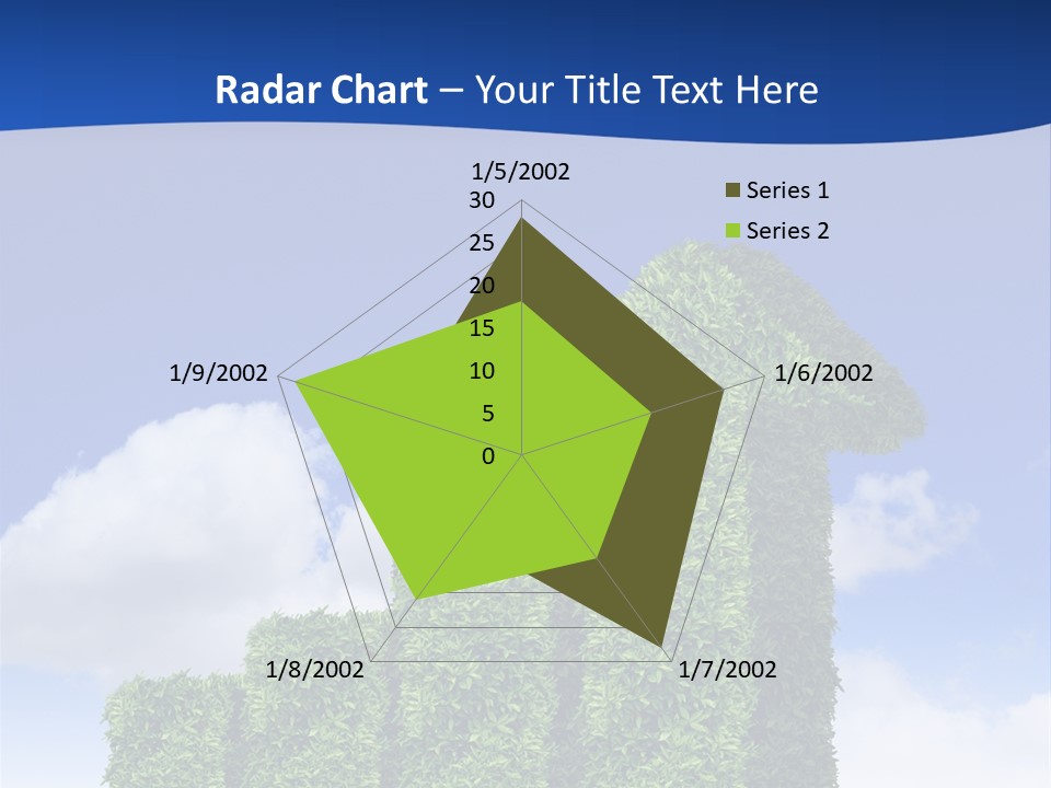 Ball Tree Landscape PowerPoint Template