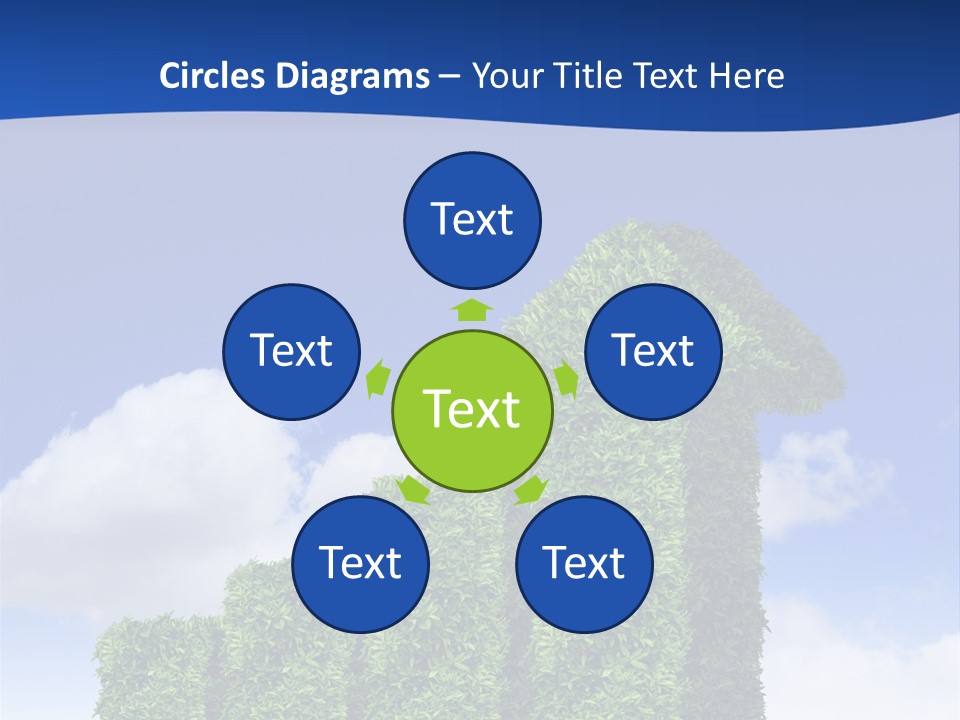 Ball Tree Landscape PowerPoint Template