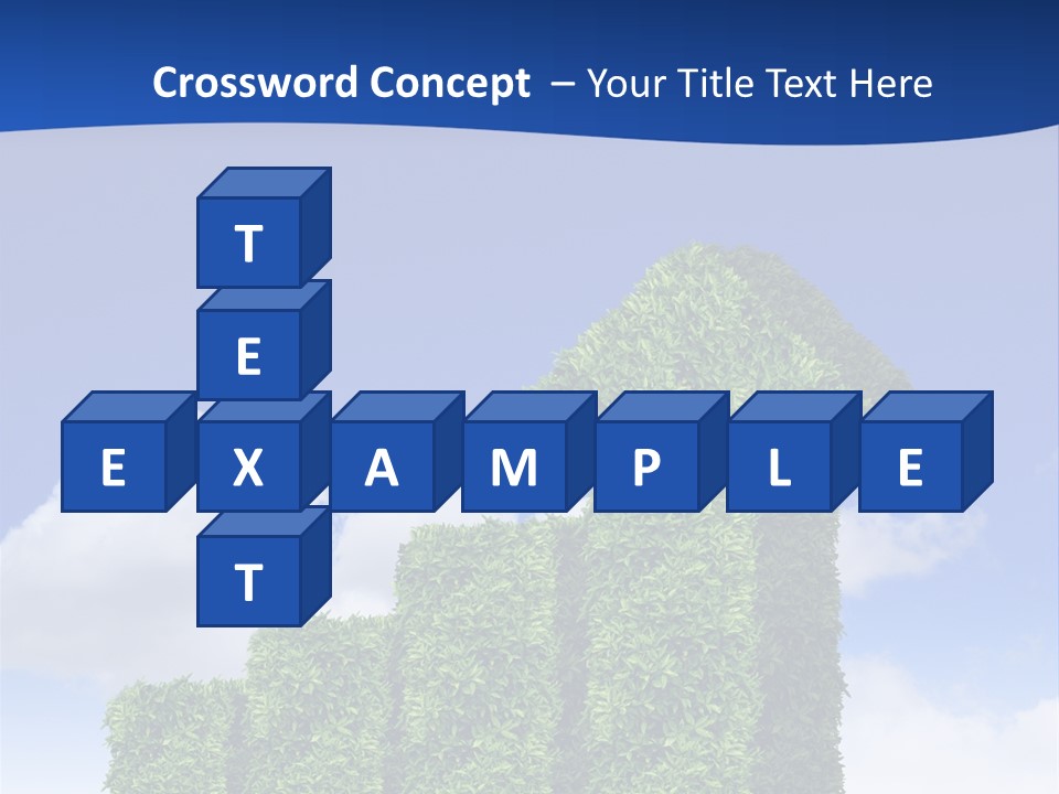 Ball Tree Landscape PowerPoint Template