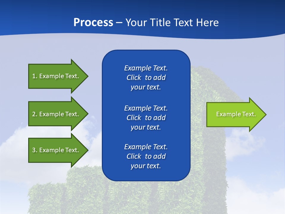 Ball Tree Landscape PowerPoint Template