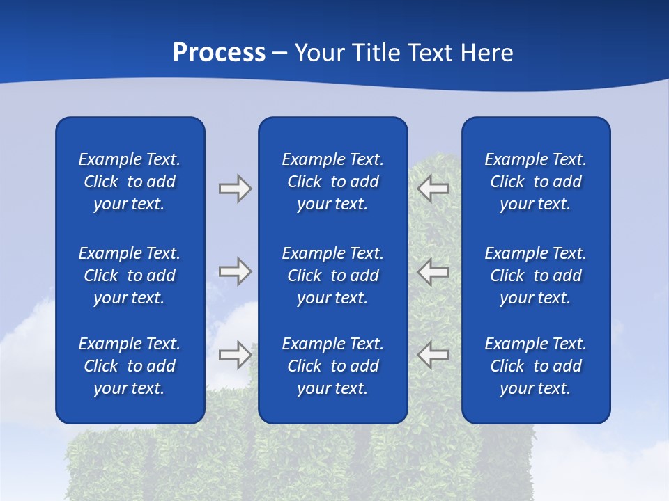 Ball Tree Landscape PowerPoint Template