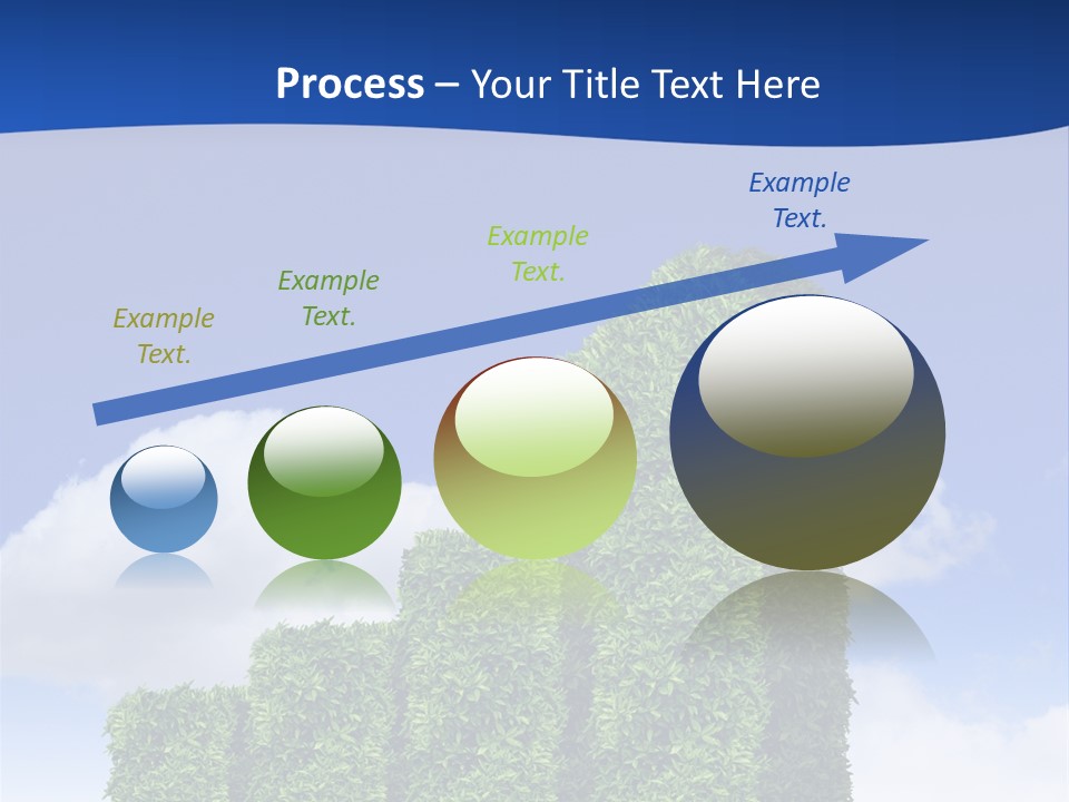 Ball Tree Landscape PowerPoint Template