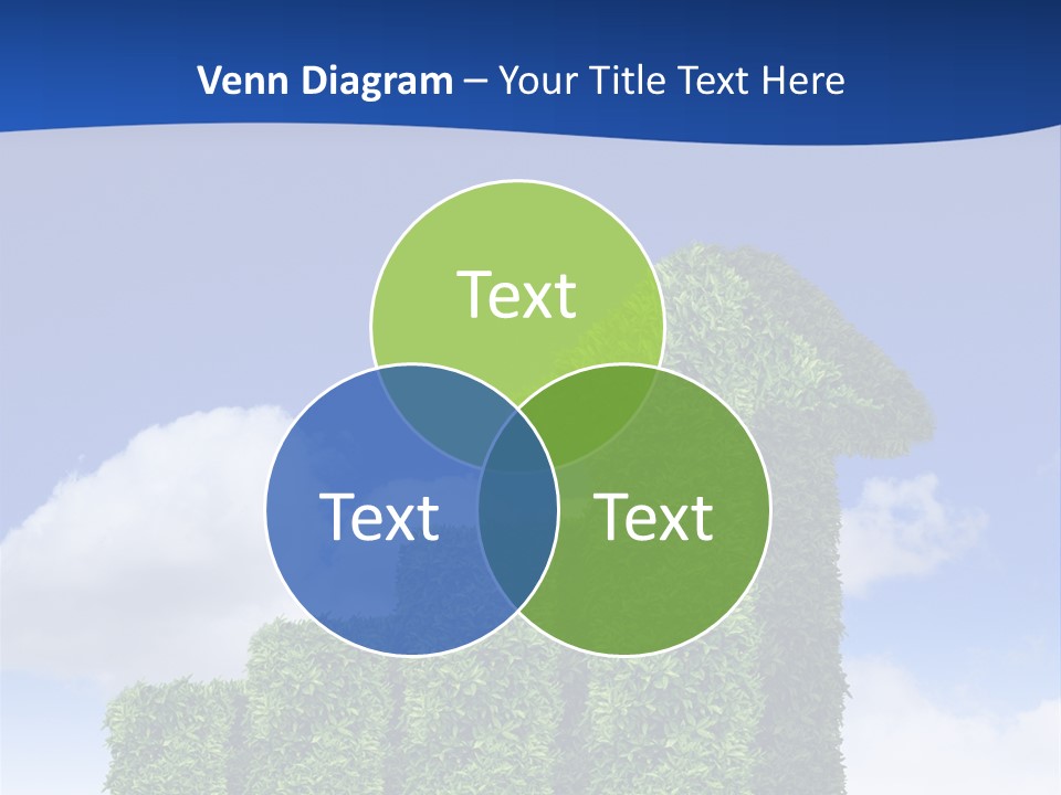 Ball Tree Landscape PowerPoint Template