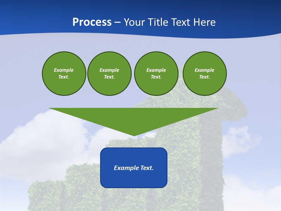 Ball Tree Landscape PowerPoint Template