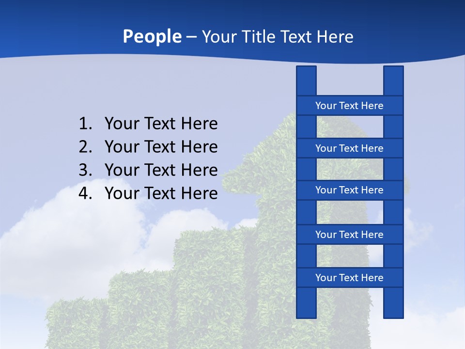 Ball Tree Landscape PowerPoint Template