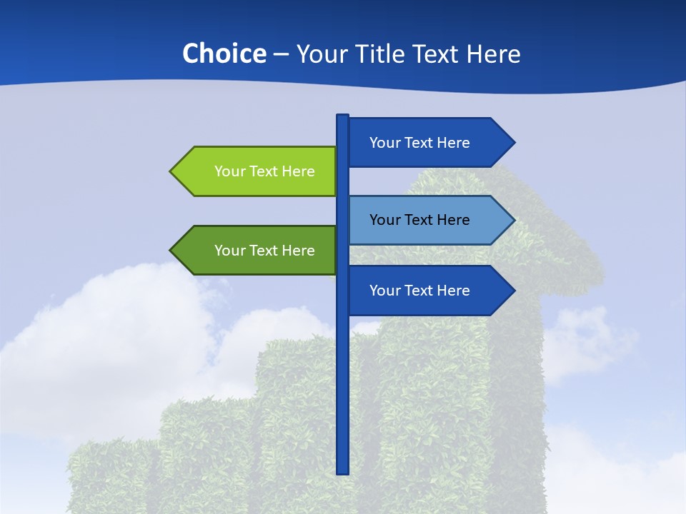Ball Tree Landscape PowerPoint Template