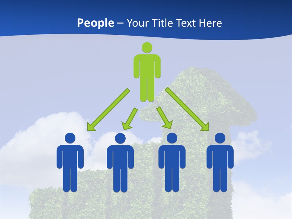 Ball Tree Landscape PowerPoint Template