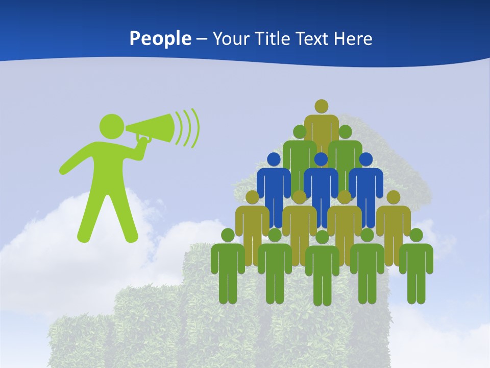 Ball Tree Landscape PowerPoint Template