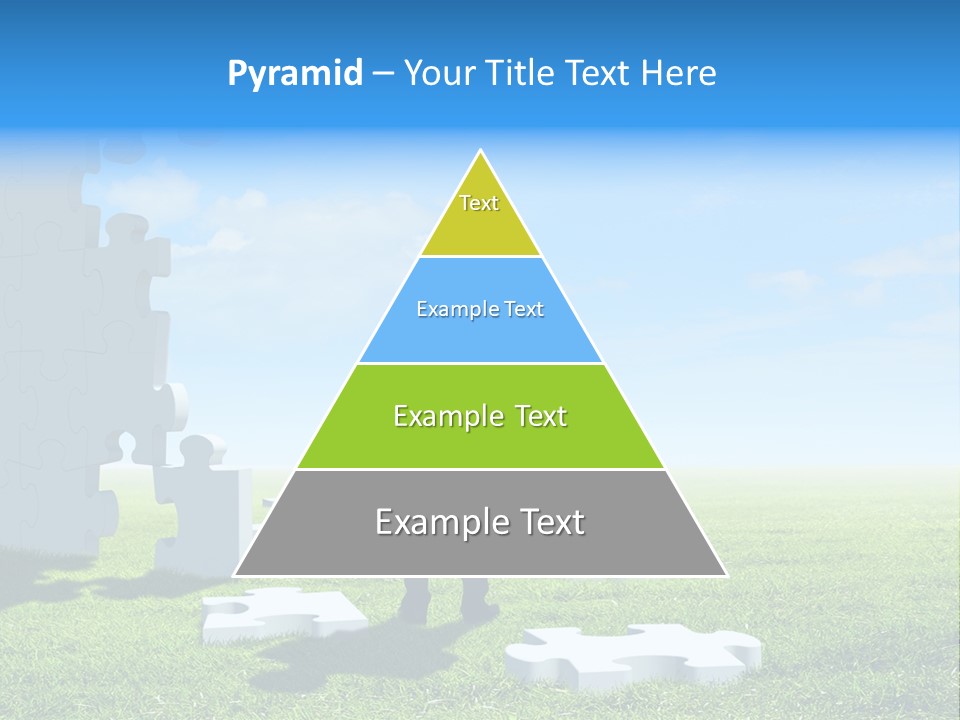 Natural White Green PowerPoint Template