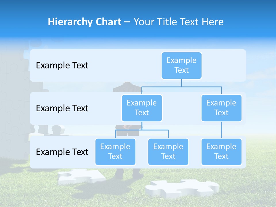 Natural White Green PowerPoint Template