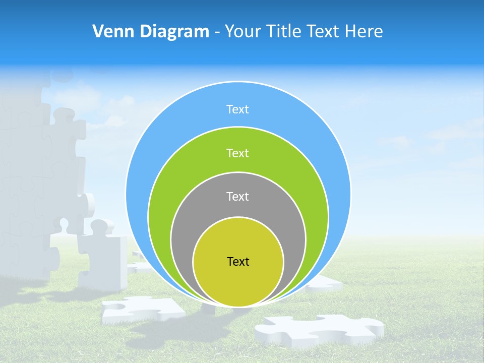 Natural White Green PowerPoint Template
