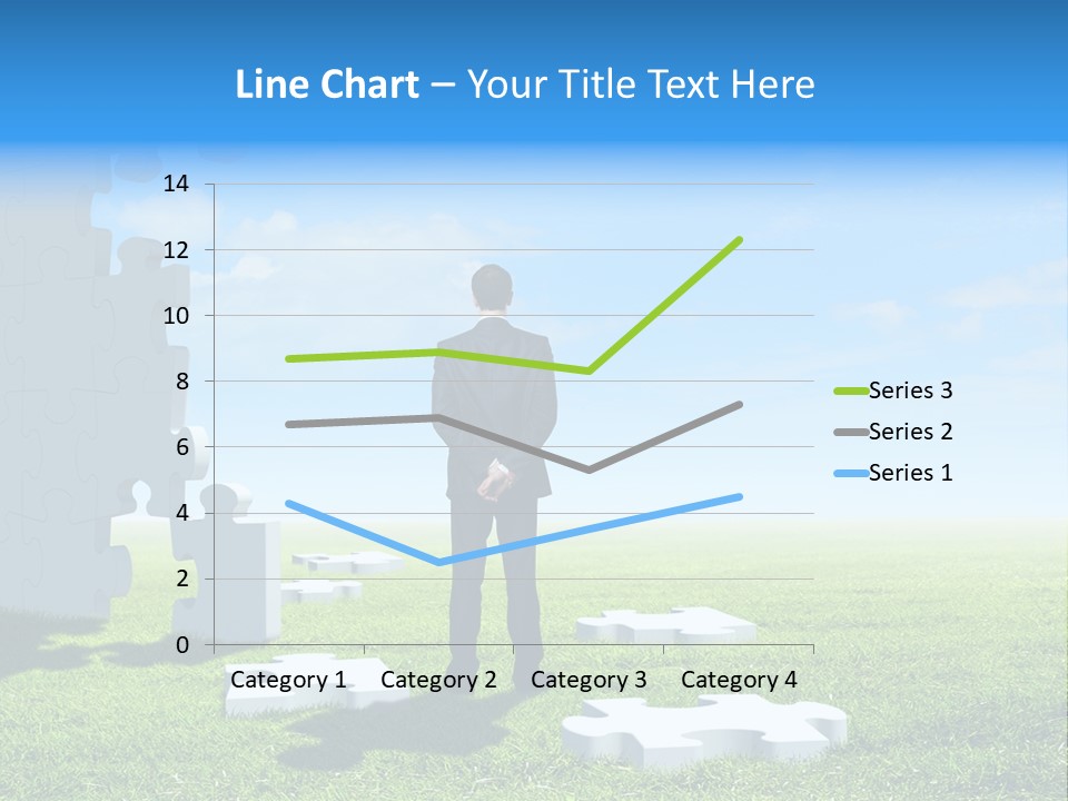 Natural White Green PowerPoint Template