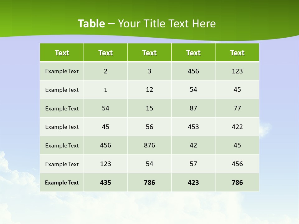 Protection Earth Ecological PowerPoint Template