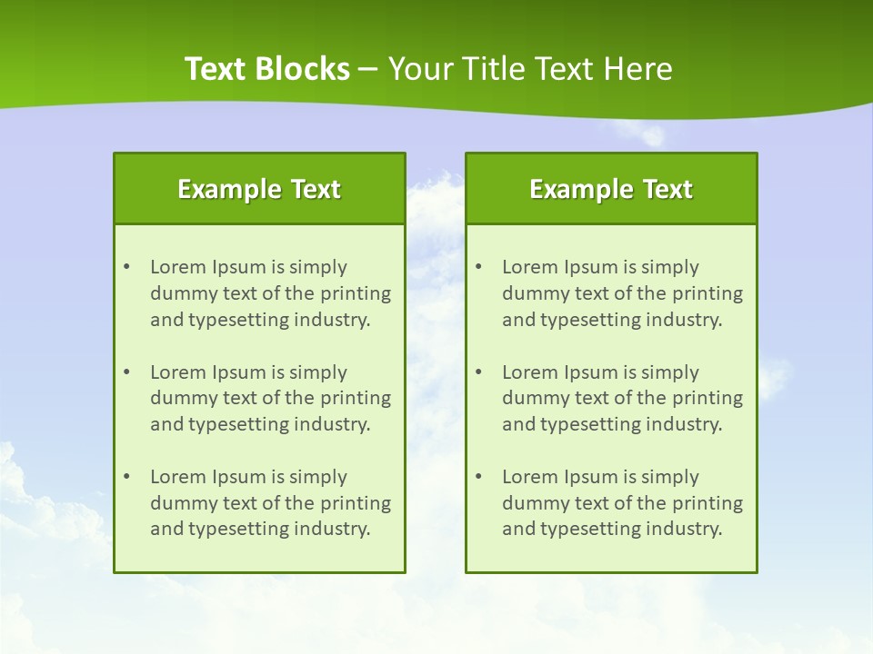 Protection Earth Ecological PowerPoint Template