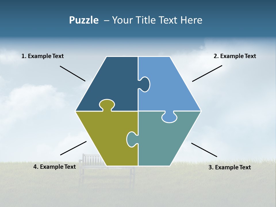 Sky Letters Sphere PowerPoint Template