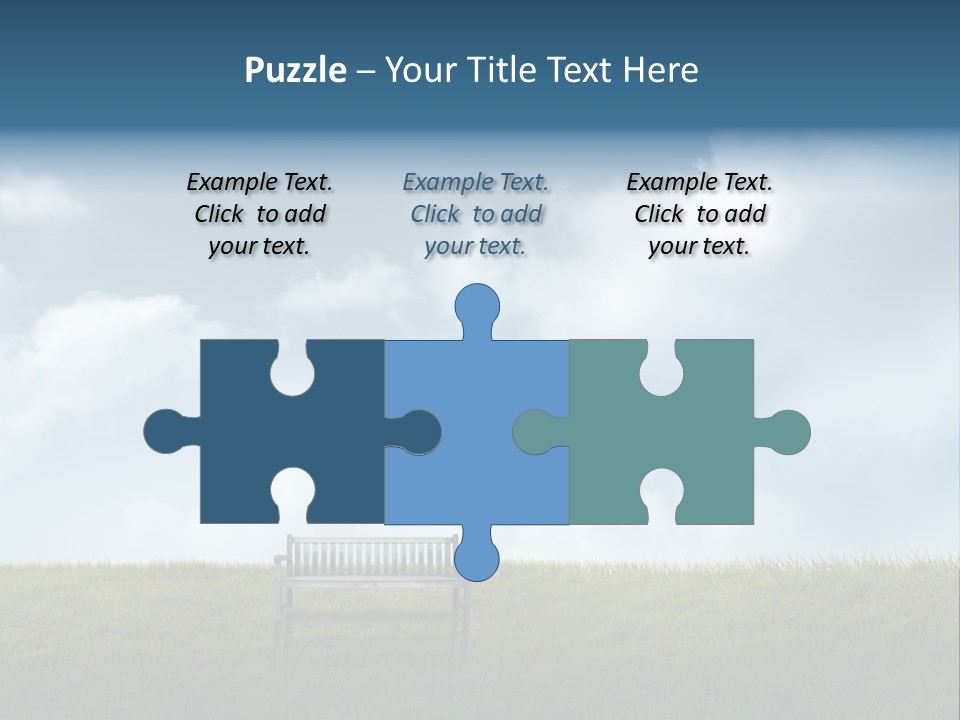 Sky Letters Sphere PowerPoint Template