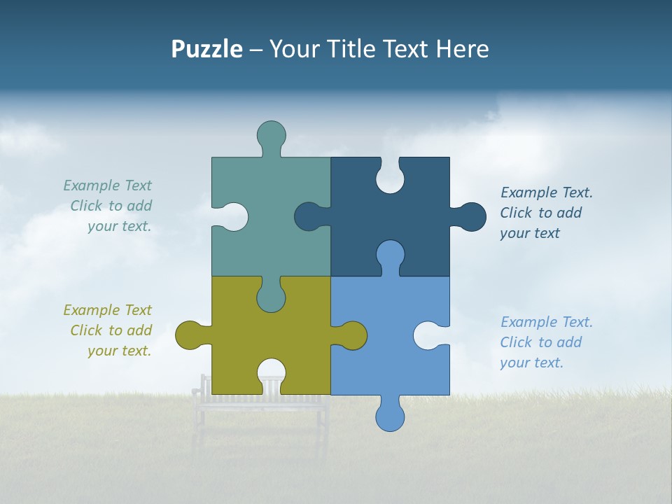 Sky Letters Sphere PowerPoint Template